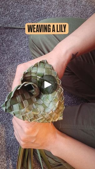 3.7K reactions · 293 shares | Single leaf lily  #weaving #aotearoa #newzealand #flax #maori #flaxflowers | Woven Māori | HYGH Lofi Music · Redbone Flax Weaving, Lofi Music, Flax Flowers, Single Leaf, New Zealand, Weaving, Lily, Music