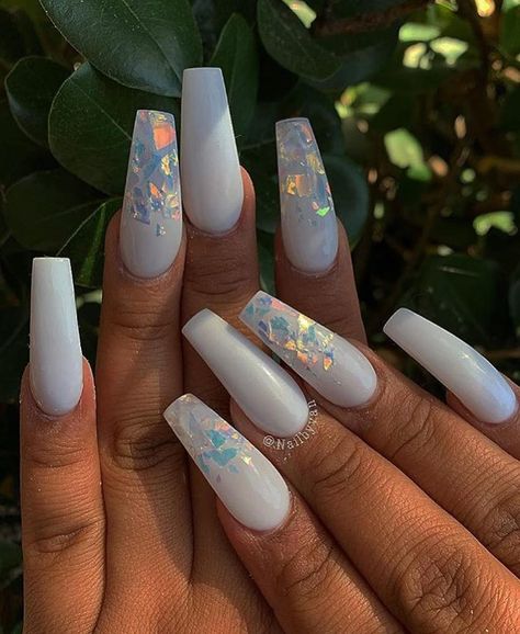 French Pedicure, Short Coffin Nails, White Acrylic Nails, Coffin Nails Long, Nail Swag, Summer Acrylic Nails, Acrylic Nail Art, Fire Nails, Coffin Nails Designs