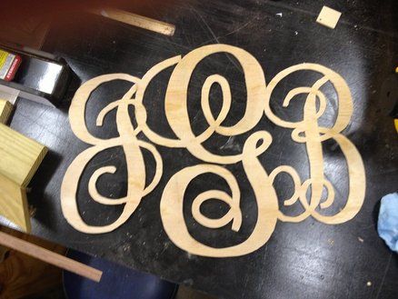 First Scroll saw projects-Monograms Simple Scroll Saw Patterns, Scroll Saw Signs, Scroll Saw Door Hanger, Scroll Saw Letters Patterns, Scroll Saw Name Sign, Dremel Projects, Scroll Saw Patterns Free, Woodburning Projects, Cnc Projects