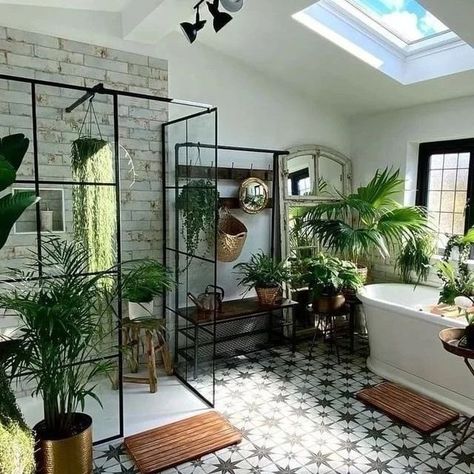 Sustainable Choices in Home Interior Design Green Bathrooms, Loft Bathroom, Minimal Bedroom, Beige Bedroom, Wet Room, Real Homes, Apartment Bedroom Decor, Interiors Dream, Green Bathroom