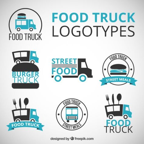 Food Truck Design Logo, Food Truck Logo, Fast Food Advertising, Vegan Food Truck, Street Food Design, Truck Logo, Food Truck Festival, Coffee Truck, Food Stamps