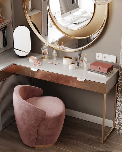 Floating dressing table