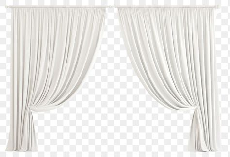 Curtain Architecture, Curtain Png, White Window Curtains, Window House, Curtains White, Architecture Background, White Window, Elegant Curtains, House Window