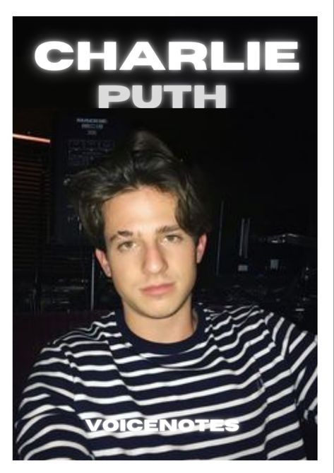 Charlie Puth Poster, Singers Posters, Famous Posters, Artist Posters, Album Wall, Music Poster Design, Charlie Puth, Boom Boom, Amazing Art Painting