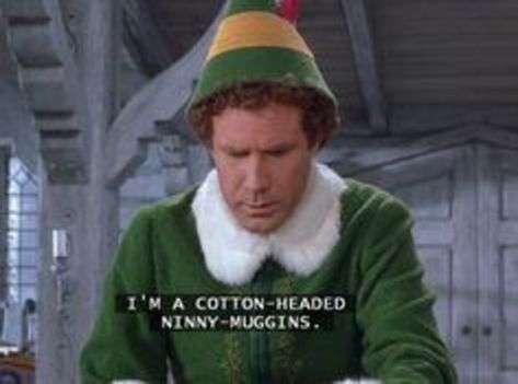 21 Elf Quotes For When You Need An Instagram Caption Elf The Movie, Elf Quotes, Christmas Movie Quotes, Cotton Headed Ninny Muggins, Best Christmas Movies, Elf Movie, Christmas Phone Wallpaper, Will Ferrell, Buddy The Elf