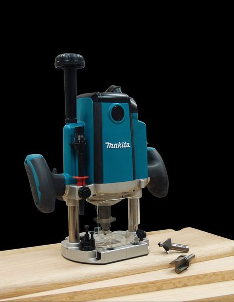 Makita RP1800 31/4 HP Plunge Router ** Click image to review even more details. (This is an affiliate link). #woodworkingtools Industrial Accessories, Plunge Router, Makita Tools, Guide System, Fine Woodworking, Woodworking Projects Diy, Innovation Technology, Working Area, Diy Woodworking