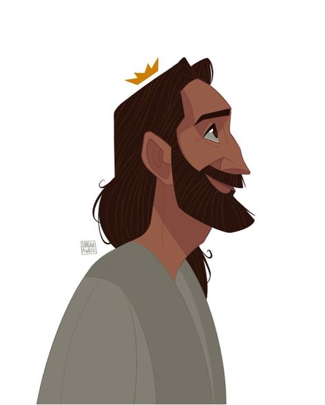 By Samlo.es on instagram Christian Drawings, Christian Illustration, Jesus Cartoon, Bible Drawing, Jesus Our Savior, Church Media Design, Jesus Christ Art, Bride Of Christ, Christian Love