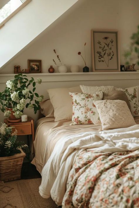 80+ Gorgeous Cottagecore Bedroom Ideas Cottage Core Bedroom Decor, Cottagecore Bedrooms, Hygge Bedroom Ideas, Floral Patterns Vintage, Forest Lantern, Cottagecore Bedroom Ideas, Cottage Core Bedroom, Cottagecore Bedroom, Farmhouse Room