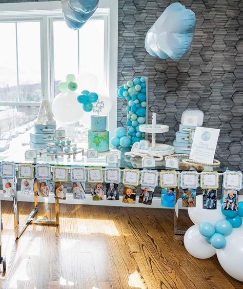 Oh What A Onederful World, 1st Birthday Travel Theme, Travel Theme 1st Birthday Party, Its A Onederful World Birthday Party, Onederful World Birthday Party, Onederful Adventure Birthday Boy, What A Onederful World Birthday Boy, Onederful Birthday Boy, Onederful World Birthday Boy