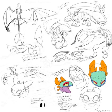 How To Draw Httyd Dragons, Httyd Concept Art Dragons, How To Draw Night Fury, Night Fury Anatomy, How To Draw Dragon, How To Draw Toothless, Toothless Sketch, Httyd Base, Toothless Drawing