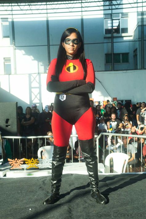 Cosplay Violeta os incríveis Incredibles Cosplay, The Incredibles 1, Pretty Cosplay, Violet Parr, Cute Cosplay, Thigh High Boots, Nice Tops, Thigh Highs, High Boots