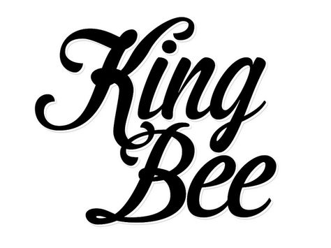 King Bee King Bee, Bee Logo, Bee Farm, Logo Idea, Vinyl Crafts, Graphic Design Logo, Global Community, Bee, Logo Design