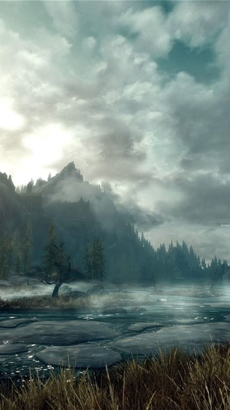 Skyrim Wallpaper Iphone, Dragon Age Wallpaper, Skyrim Wallpaper, Games Iphone, Hole In The Sky, Skyrim Art, Landscape Pencil Drawings, Dragon Wallpaper Iphone, Elder Scrolls Art