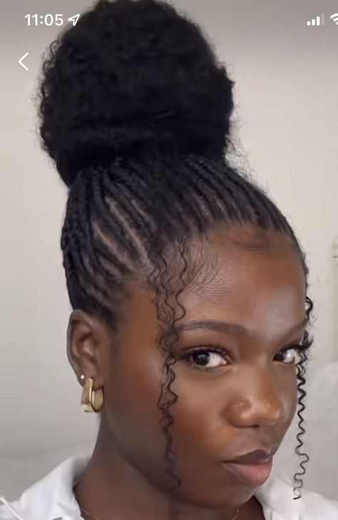 Natural Hair Braids Updo, Sewin Hairstyles, Vacation Braids, Extensions Hairstyles, Slick Back Ponytail, Back Ponytail, Cornrows Natural Hair, Butterfly Braid, Cornrows Braids For Black Women