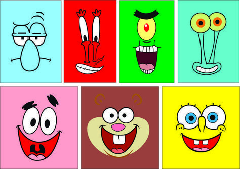 Spongebob Crafts, Spongebob Drawings, Spongebob Birthday Party, Spongebob Party, Spongebob Square, Spongebob Birthday, Punch Needle Patterns, Cartoon Painting, Birthday Party 21