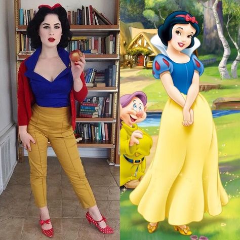 Lots of inspiration, diy & makeup tutorials and all accessories you need to create your own DIY Snow White Costume Idea for Halloween. Snow White Diy, Naruto Halloween Costumes, Diy Funny Halloween Costumes, Diy Snow White Costume, Snow White Outfit, Halloween Costumes Party City, Snow White Halloween Costume, Snow White Outfits, Couples Costumes Creative