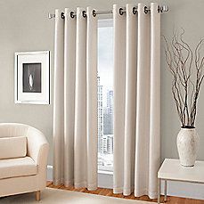 Ivory Curtains, Window Treatments Bedroom, Custom Drapes, Trendy Bedroom, Lined Curtains, Bedroom Windows, Hanging Curtains, Room Darkening, Window Curtain