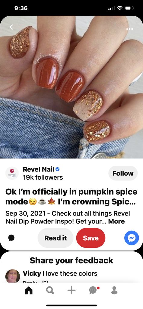 Fall Wedding Nails Bridesmaid Rust, Nails For Fall Engagement Pictures, Rust Fall Nails, Bridesmaid Nails Fall Wedding, Terracotta Wedding Nails, Nails For Burnt Orange Dress, Autumn Nails Glitter, Rust Nails Design Wedding, Rust Wedding Nails