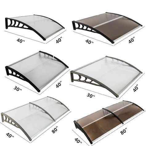 Awning Over Door, Front Door Awning, Aluminum Carport, Porch Awning, Window Canopy, Car Shelter, Outdoor Awnings, High Pitch, Outdoor Canopy