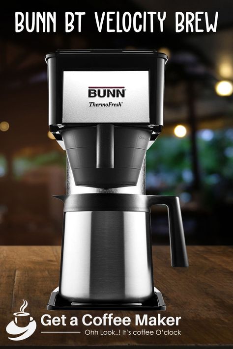 BUNN BT Velocity Brew, bunn bt velocity brew review, bunn bt brewer reviews, bunn velocity coffee maker, bunn velocity brew, bunn coffee maker with thermal carafe, bunn bt velocity brew, bunn velocity brew 10 cup, bunn double coffee maker, bunn thermal carafe, best bunn coffee maker for home use, bunn coffee maker review, bunn nhs velocity brew review, impress coffee brewer Coffee Makers Best, Thai Coffee, Bunn Coffee Maker, Clever Coffee, Coffee Tips, Best Coffee Grinder, Brazilian Coffee, French Press Coffee Maker, Best Coffee Maker