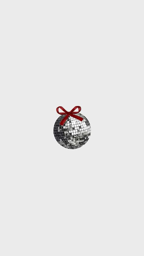 Red 8 Ball Wallpaper, Christmas Disco Ball Wallpaper, Disco Christmas Aesthetic, Silver And Red Aesthetic, Disco Ball Aesthetic Wallpaper, Wallpaper Disco Ball, Cute Phone Widgets, Computer Widget, Disco Ball Background