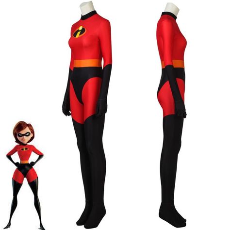 Get ready to stretch your imagination with this Incredibles 2 Elastigirl cosplay costume! 🧮💪 #Takerlama 👉Link: https://www.takerlama.com/products/incredibles-2-elastigirl-helen-parr-cosplay-costume-superheroine-bodysuit-mask-takerlama #incredibles2 #Elastigirl #HelenParr #MrsIncredible #CosplayCostume #superheroesparty Ms Incredible Costume, Incredible Costume, Incredibles Costume, Incredibles 2, Girl Costumes, Halloween Costume Ideas, Costumes For Women, Cosplay Costume, Costume Ideas