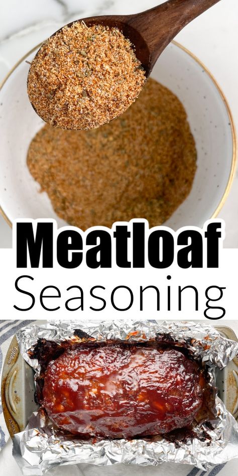 Diy Meatloaf Seasoning, Seasoning For Meatloaf, Homemade Meatloaf Seasoning Recipe, Meatloaf Spice Blend, Christmas Meatloaf Holidays, Meatloaf Seasoning Mix Recipe, 2 Pounds Of Ground Beef Recipes, Mccormick Meatloaf Seasoning Recipe, Homemade Meatloaf Seasoning