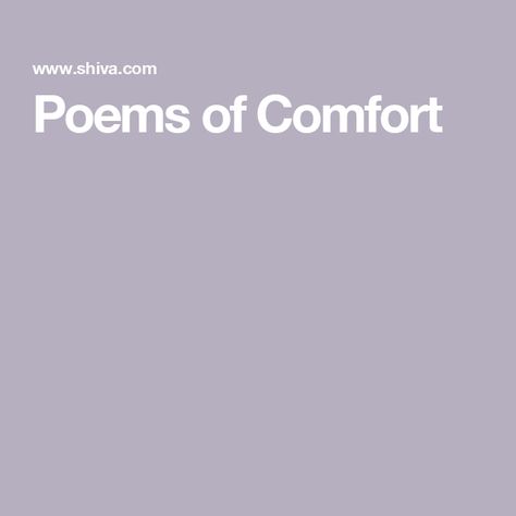 Poems of Comfort Learning Centers, Proverbs