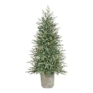 4.5 ft Grand Fir Potted Christmas Tree Diy Christmas Photoshoot, Potted Christmas Tree, Grand Fir, Porch Trees, Potted Christmas Trees, Fake Christmas Trees, Artificial Branches, Spruce Christmas Tree, Outdoor Christmas Tree