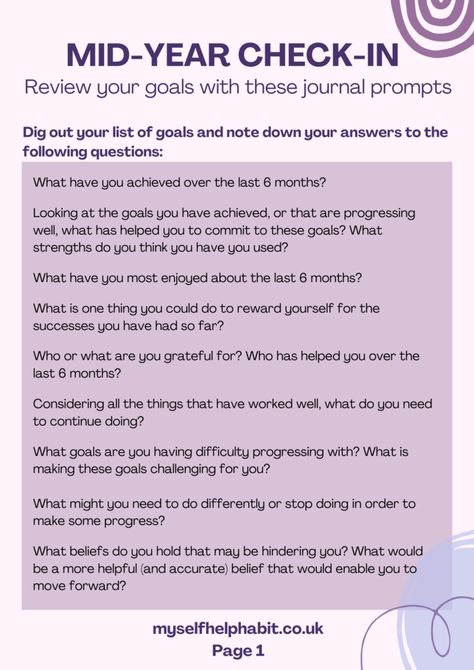 Life Check In, Mid Year Review Bullet Journal, Mid Year Performance Review, How To Check In With Yourself, Mid Month Check In, Mid Year Reflection Questions, Mid Year Reset Journal, Mid Year Journal Prompts, Mid Year Reflection