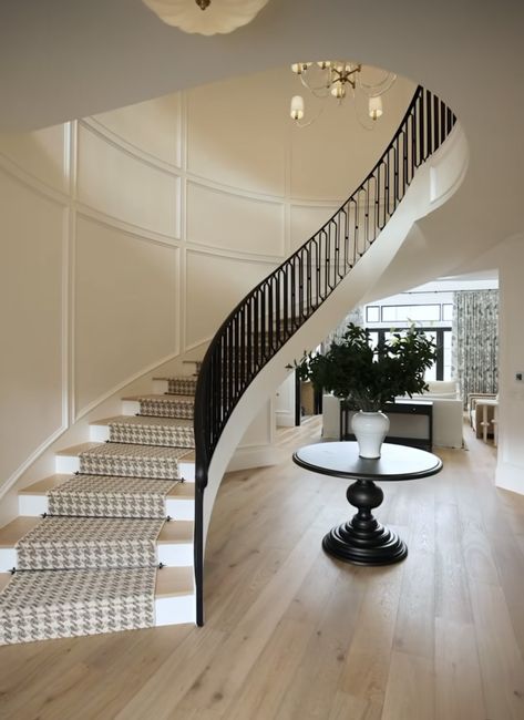 Foyer With Stairs, Staircase Interior, House Staircase, Stairs Design Modern, Stairway Design, Dream House Rooms, Front Entrance, House Stairs, Luxury Homes Dream Houses