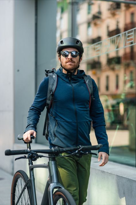 Urban Cycling Fashion, Bike Commuter Style, Commuter Bike Style, City Bike Style, Winter Biking, City Cycling, Scott Bikes, Bike Fashion, Freeride Ski