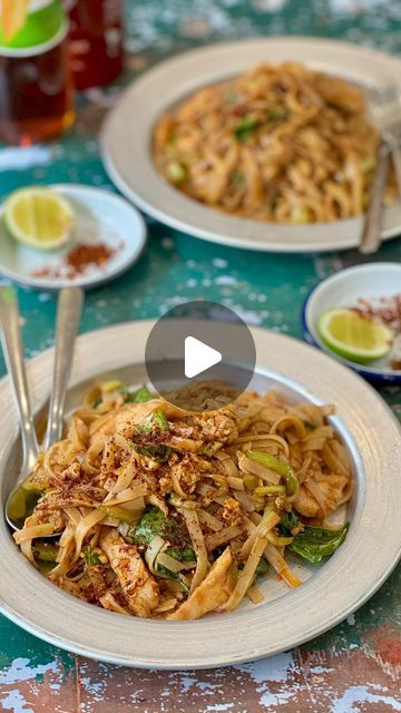 John Gregory-Smith on Instagram: "Pad See Ew – Recipe Below – JGS x Thailand - this is my fav Thai noodle ever, a speedy lunch that you would pick up from little roadside cafés found on most street corners in Thailand. The dish is all about the rice noodles - if you can find fresh ho fun noodles in your Chinese supermarket, this is the closet you will get to a truly Thai experience. If you can’t find them, use the dried ones from the supermarket. Gin Khao Mai x JGS     Serves 4 as a side or 2 as a main     200g large flat dried rice noodles or 400g fresh Ho Fun  220g chicken breasts, thinly sliced   ½ tsp Bicarbonate of Soda   2 tbsp neutral oil   4 cloves garlic, finely chopped   150g choi sum/pak choi/ Chinese broccoli  3 eggs, whisked  4 tbsp oyster sauce   2 tbsp soy sauce   1 tbsp fis Chinese Supermarket, Asian Noodles Stir Fry, Food Substitutions Healthy, Dried Rice, Gregory Smith, Thai Rice Noodles, Thai Stir Fry, Chinese Broccoli, Asian Noodle Dishes