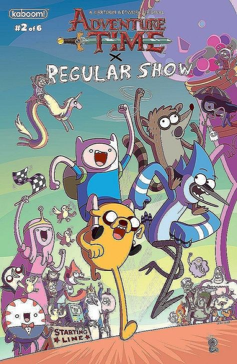 Adventure Time Minimalist Poster, Adventure Time Poster Aesthetic, Adventure Time Polaroid Poster, The Regular Show Poster, Regular Show Poster, Regular Show Poster Vintage, Poster Art Ideas, Regular Show, Starting Line