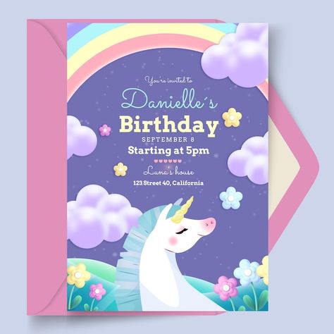 Birthday Certificate, Birthday Banner Template, Superhero Birthday Invitations, Unicorn Poster, Happy Birthday Kids, Princess Birthday Invitations, Fiesta Theme Party, Dinosaur Birthday Invitations, Unicorn Birthday Invitations