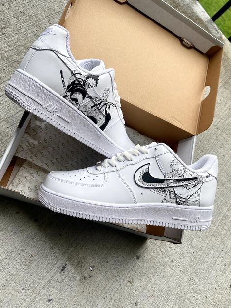 Personalized Air Force 1 Anime Custom Shoe Air Force 1 Handmade Air Force 1 Customs, One Piece Shoe, Designed Air Force 1 - Etsy Anime Custom, Air Force 1 Custom, Custom Air Force 1, Sneakers Athletic, Custom Shoes, Air Force 1, Favorite Things Gift, Air Force, Athletic Shoes