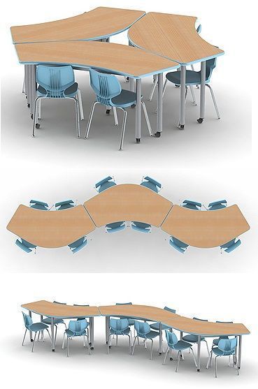 Smith System, Kindergarten Interior, Classroom Interior, Modern Classroom, Kindergarten Design, Training Room, School Interior, Interior Design Presentation, Office Furniture Design