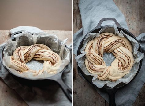 Sourdough cinnamon twist bread