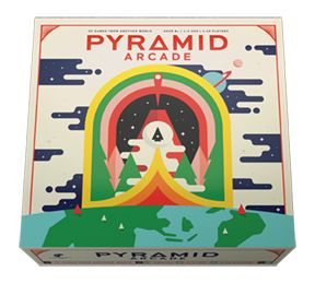 Pyramid Arcade | Looney Labs Game Packaging, Game Library, Thinking Games, Board Game Design, Toy Packaging, Jukeboxes, 카드 디자인, Games For Teens, Different Games