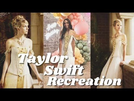 I Recreated Taylor Swift's Love Story Dress - YouTube My Life Wallpaper, Love Story Dress, Taylor Swift Concert Outfit, Bc Wallpaper, Ruining My Life, Life Wallpaper, Love Articles, All About Taylor Swift, Taylor Swift Concert