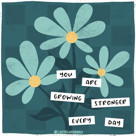 You are strong, you really are.💛 . I’m not feeling particularly strong today but I know every day I try, I get a little bit stronger. Today I gave it my best and I’m proud of myself.☺️ . You are stronger than you know.😘 . #youarestrong #youarestronger #youarestrongerthanyouthink #youarestrongerthanyouknow #keepgoing #keepgrowing #selfgrowth #strength #ladybluebottle Proud Of You Quotes, Stronger Everyday, Event Quotes, You Are Stronger, Proud Of Myself, Grow Strong, You Are Strong, Stronger Than You, Proud Of Me