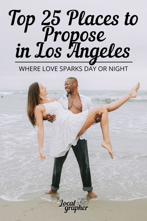 Los Angeles, the city of dreams and endless possibilities, offers a plethora of stunning locations to pop the question. Whether you prefer a romantic daytime backdrop or the shimmering lights of the night sky, there’s something for every couple in this vibrant metropolis. Here are 25 of the best places to propose in Los Angeles, spanning both day and night. Los Angeles Proposal, Proposal Tips, Places To Propose, Proposal Spots, Best Places To Propose, City Of Dreams, Shimmer Lights, During The Day, Dream City