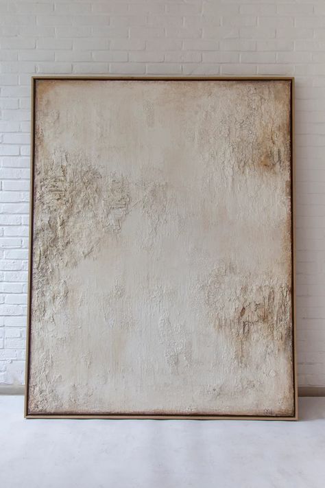 Abstract art | Astrid Van den Bosch ART | Belgium Texture Painting Living Room, Simple Beige Painting, Contemporary Art Artwork, Textured Neutral Art, Abstract Beige Art, Plaster Wall Art Diy, Neutral Abstract Paintings, Abstract Neutral Art, Diy Textured Canvas Art