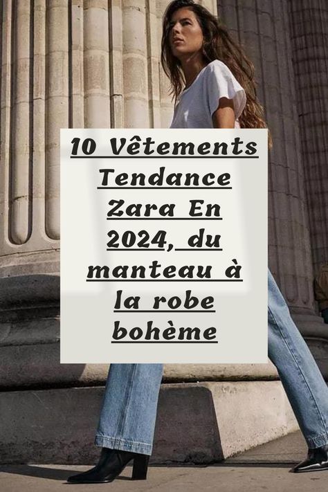 10 articles Zara qui seront tendance en 2024 : du manteau le plus élégant à la robe bohème Les vêtements les plus désirés sur les podiums ont désormais une version abordable chez Zara . Nous nous plongeons dans la nouvelle collection de la marque Inditex pour mettre en pratique toutes les tendances de 2024. Du nouvel uniforme préféré des experts de la mode au sac qui rehaussera le look. Zara New Collection 2024, Zara Looks, Look Zara, Blouse Zara, Mode Zara, Her Nails, Hair Done, Nails Done, Zara New