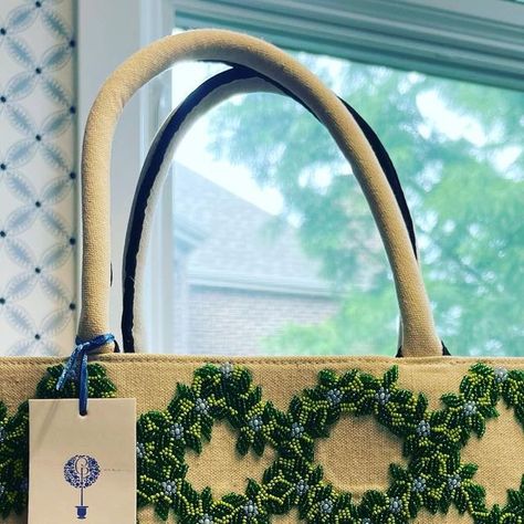 Lovely Stitch on Instagram: "I love my @classic.prep.monograms bag! It perfectly fits my current needlepoint projects. This was a gift to me from me💕 #classic.prep.monograms #needlebugmontgomery #needlepointjunkie #needlepointfinishingideas #needlepoint #needlepointmillenials #ndlptnation #ndlpt4life #ndlptclub" Needlepoint Projects, Needlepoint, Gift Bag, Cross Stitch, Monogram, I Love, Embroidery, Gifts, On Instagram