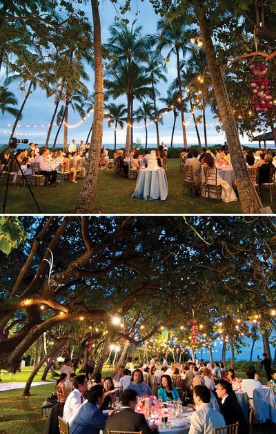 Hawaii wedding_lani1 Lanikuhonua Wedding, Goa Wedding, Tropical Wedding Inspiration, Wedding Reception Design, Oahu Wedding, Wedding Venue Inspiration, Hawaiian Wedding, Wedding Location, Wedding Goals