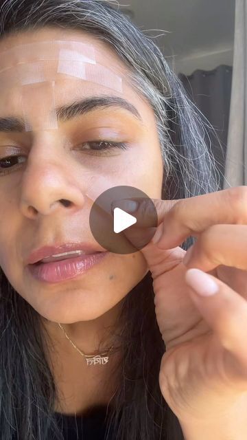 Kirti Tewani on Instagram: "Just comment “TAPE” for the link of the tape I am using.  Do you have tape? Always apply it on your skin after your skincare! Wait for at-least 10 minsafter your skincare before you apply it." Face Tape Before And After, Face Tape For Wrinkles, Face Taping For Wrinkles, Tape For Wrinkles, Face Taping, Face Massage Anti Aging, Tape Face, Eye Tape, Smile Lines