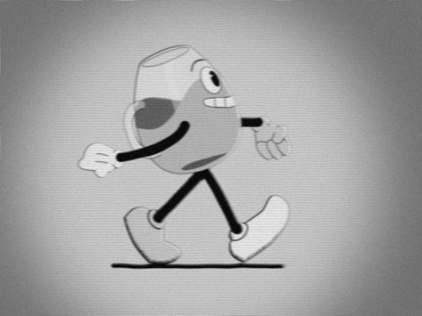 Rubber hose walk cycle by Lazaro Perez on Dribbble Cartoon Walk Cycle, Robot Walk Cycle, Rubber Hose Character, Walk Animation Cycle, Walk Cycle Animation Reference, Rubberhose Animation, Rubber Hose Animation, Rubber Hose Cartoon, Walk Cycle Animation