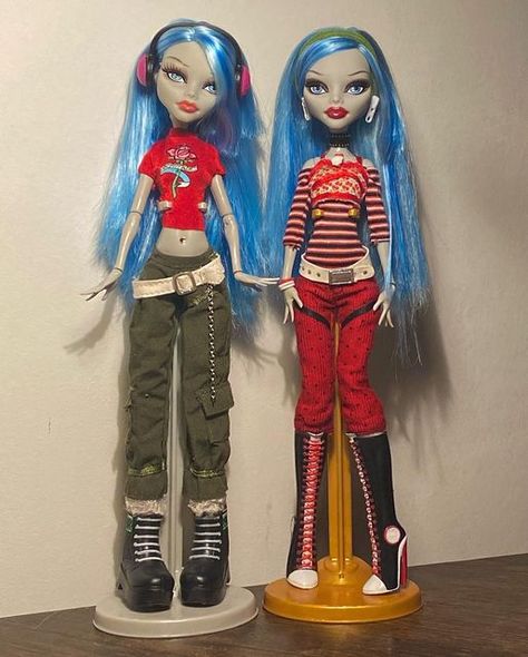 Monster High Custom Clothes, Ghoulia Restyle, Monster High Restyle, Doll Restyle, Fried Hair, Ghoulia Yelps, Monster High Doll Clothes, Monster High Custom Doll, Monster High Pictures