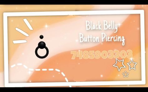 Belly Button Piercing Roblox Code, Accessory Codes, Roblox Code, Belly Button Piercing, Roblox Codes, Belly Button, Berry, Coding, Quick Saves